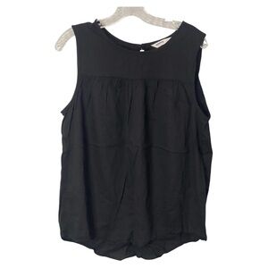 Sonoma Black Sleeveless Blouse